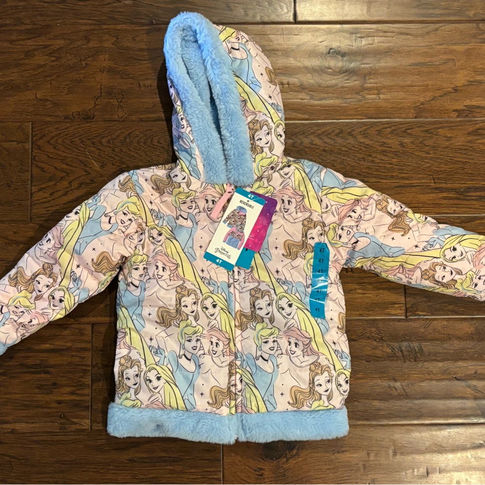 Disney reversible puffer jacket.